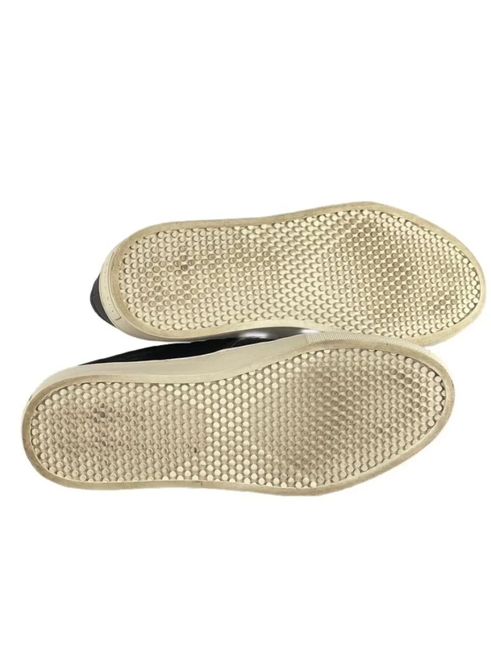 VIA SPIGA Shoes Women's Size 7 Black Woven Leather Loafer Flats
